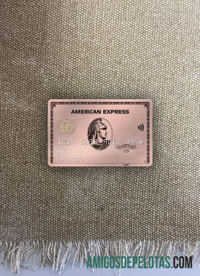 EUA Missouri Juntos Credit Union Bank AMEX Rose Gold Card Photolook Front exemplo real